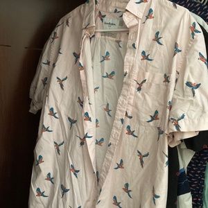 Mens size large shirt Goodfellow &Co brand Light pink